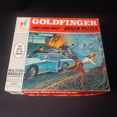 GOLDFINGER JIGSAW PUZZLE