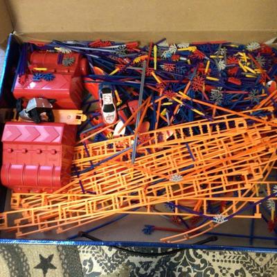 K’Nex Box Sets Cosmic Twist and Lava Launch Coasters.