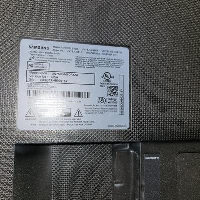 Samsung 75" TV UN75JU641DF