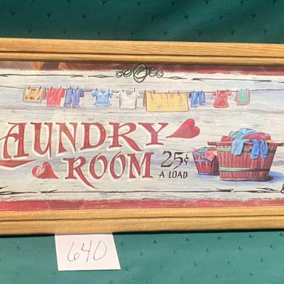 Laundry Room Sign