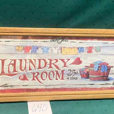 Laundry Room Sign