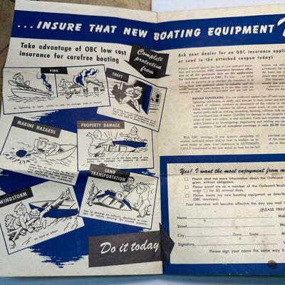 1948 Grande Isle Tarpon Rodeo Pamphlet w/ Extras