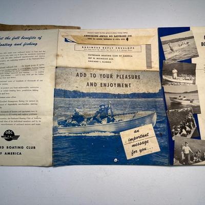 1948 Grande Isle Tarpon Rodeo Pamphlet w/ Extras