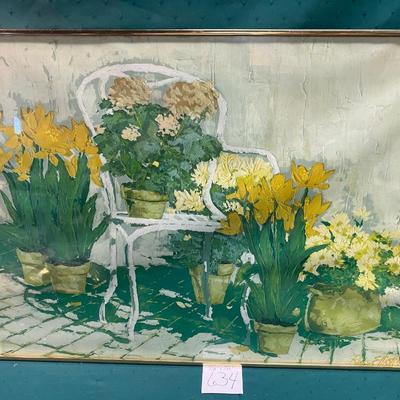 Garden Chair By Russ Elliott