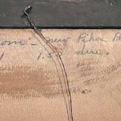 Vintage Pikes Peak Painting By Will Bergstrom
