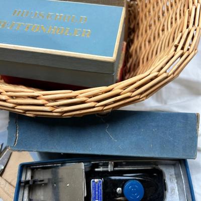 Vintage sewing