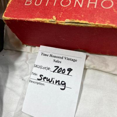 Vintage sewing