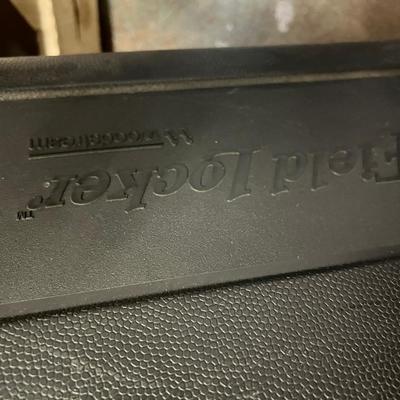 Large plastic empty rifle cases