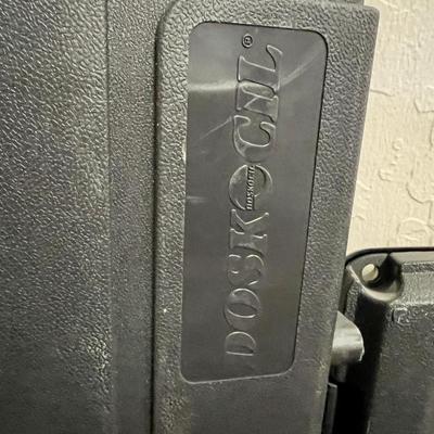 Large plastic empty rifle cases