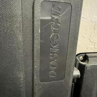 Large plastic empty rifle cases