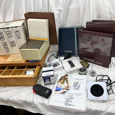 Vintage tech and software