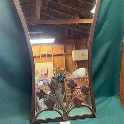 Large Metal Mirror