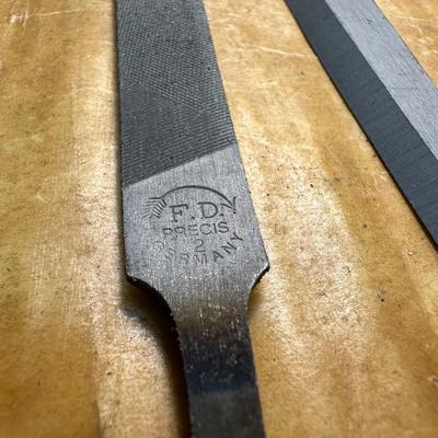 F. D. PRECIS HAND FILES Made in Germany