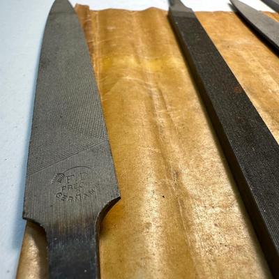 F. D. PRECIS HAND FILES Made in Germany
