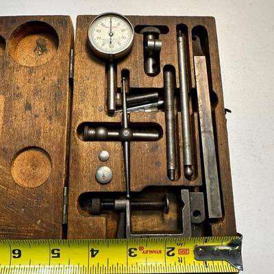 Starrett No. 196 Dial Test Indicator Set. (See description)