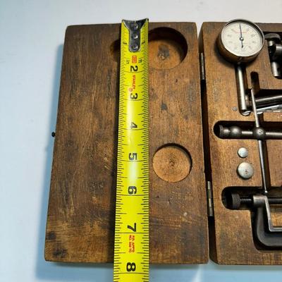 Starrett No. 196 Dial Test Indicator Set. (See description)
