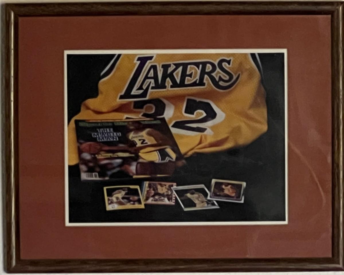 Magic Johnson Custom Magic Johnson custom framed photo | EstateSales.org