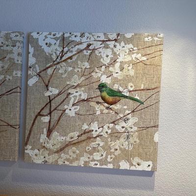 TIM COFFEY BIRDS PERCHED ON DOGWOOD