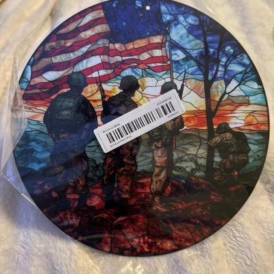 Support our troops Hanging Plastic Home Decor Ornament