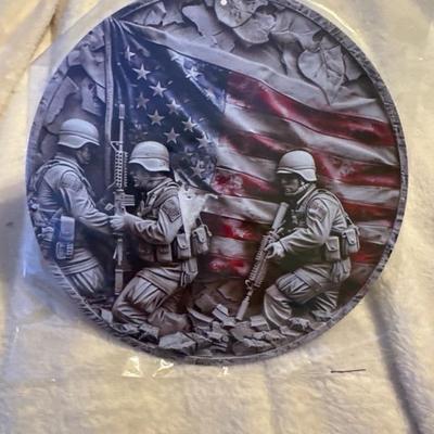 Support our troops Hanging Plastic Home Decor Ornament