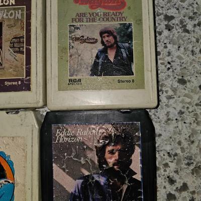 Vintage Rock N Roll 8 Track Lot