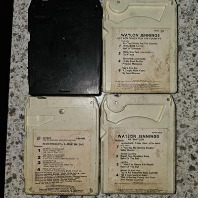 Vintage Rock N Roll 8 Track Lot