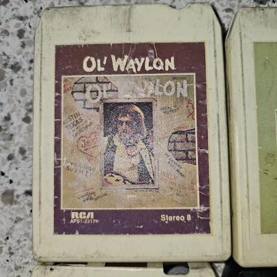 Vintage Rock N Roll 8 Track Lot