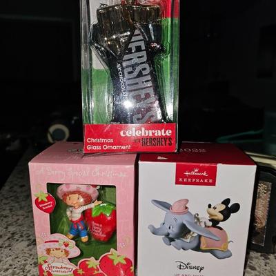 New Vintage Hallmark Disney Handcrafted Ornaments