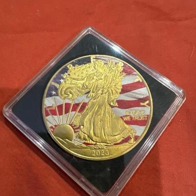 2023 U S A Liberty Walking Gold commemorative