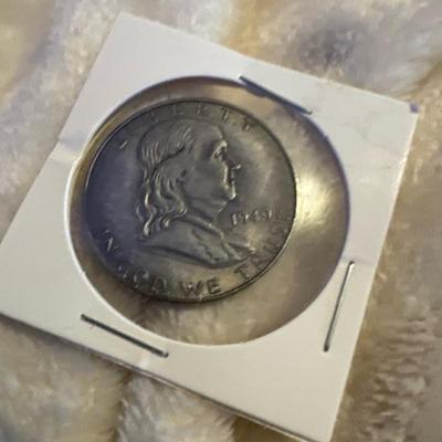 1949 BENJAMIN FRANKLIN HALF XVF