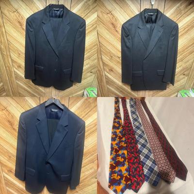 Jos A Banks Suits & Jackets w/ Jerry Garcia Ties (BBC-MG)