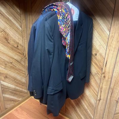 Jos A Banks Suits & Jackets w/ Jerry Garcia Ties (BBC-MG)