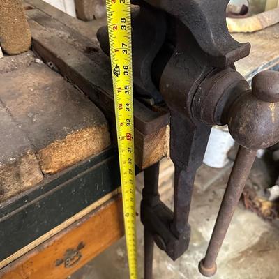 Blacksmith Post Vise (see description)