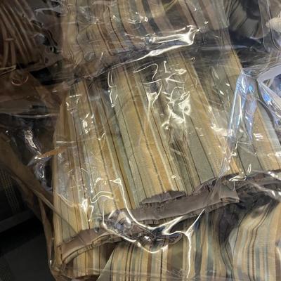Custom Stripe Drapes