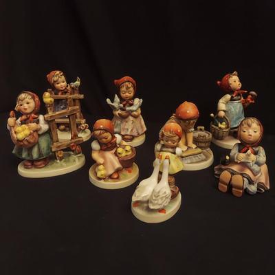 Hummel Figurines Big Housecleaning, Happy Pastime, Goose Girl and more (DR-BBL)
