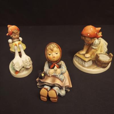 Hummel Figurines Big Housecleaning, Happy Pastime, Goose Girl and more (DR-BBL)