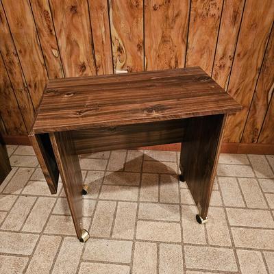 Three Shelf Unit + Drop Leaf Rolling Cart (BDB-JS)