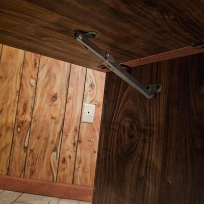 Three Shelf Unit + Drop Leaf Rolling Cart (BDB-JS)
