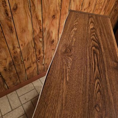 Three Shelf Unit + Drop Leaf Rolling Cart (BDB-JS)