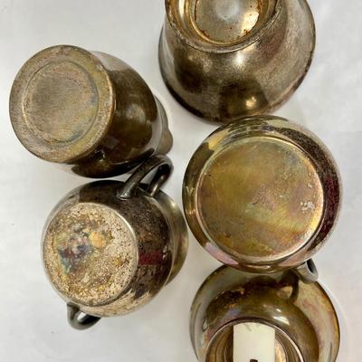 SilverPlate Mixed Lot - trays creamers sugar, etc
