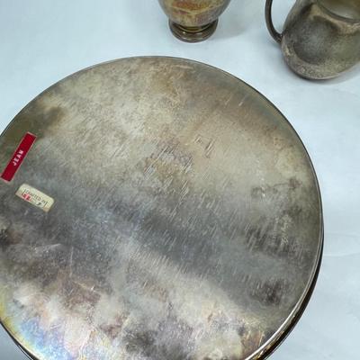 SilverPlate Mixed Lot - trays creamers sugar, etc