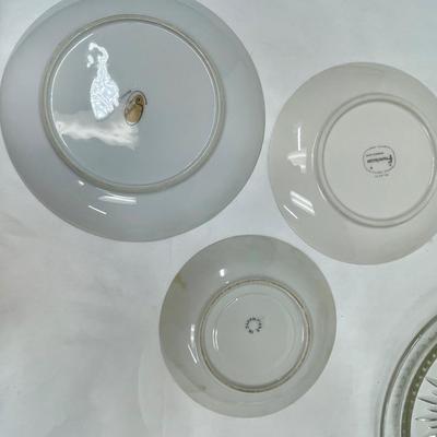 Porcelain Mixed Lot - cups saucers plates