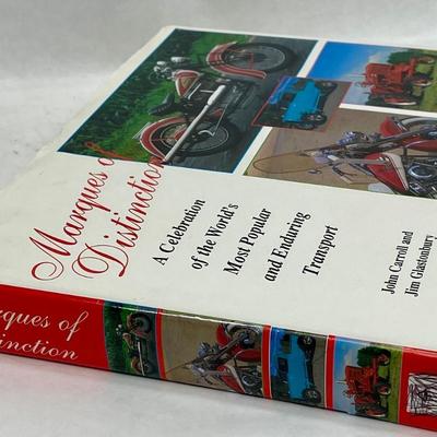 Hardcover Coffee Table Book "Marques of Distinction John Carroll & Jim Glastonbury