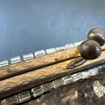 Antique French Sequin Purse