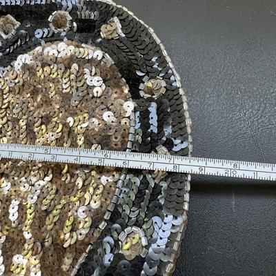 Antique French Sequin Purse