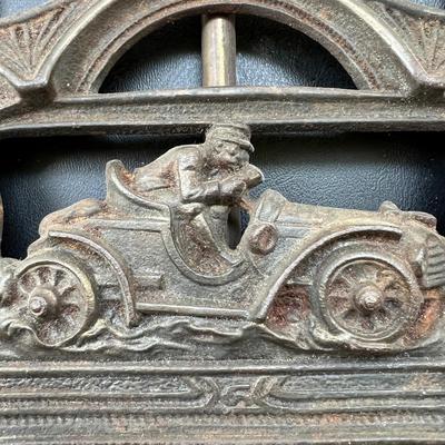 Antique Art Deco Expandable Brass Book Holder