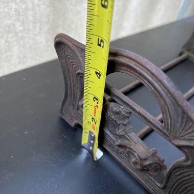 Antique Art Deco Expandable Brass Book Holder