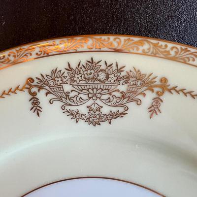 Noritake Bancroft 5481 Gold Trim China - 102 Pc. 12 Person Setting