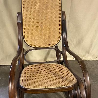 Vintage Mid Century Bentwood Rocker