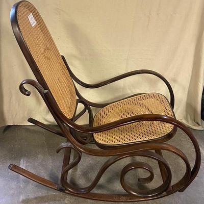 Vintage Mid Century Bentwood Rocker